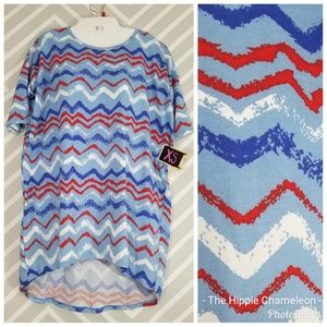 XS Americana Chevron LuLaRoe Irma